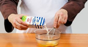 Киш с креветками и красной рыбой Киш с креветками и красной рыбой