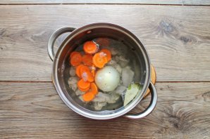 Бульон из куриных желудков Бульон из куриных желудков