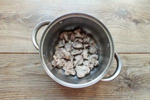 Бульон из куриных желудков Бульон из куриных желудков