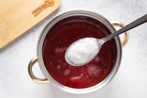 Морс из клюквы без сахара Морс из клюквы без сахара
