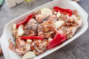 Кадера из куриных бедрышек Кадера из куриных бедрышек