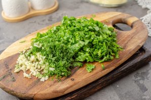 Зеленое масло с рукколой Зеленое масло с рукколой