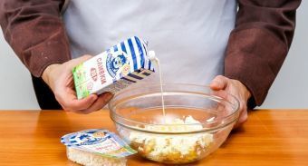 Груши, запеченные с медом и творогом Груши, запеченные с медом и творогом