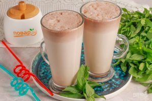 Молочный коктейль с какао Молочный коктейль с какао